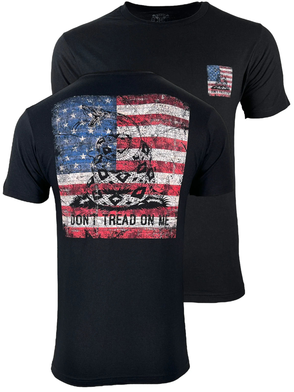 Howitzer Style Men's T-Shirt Coiled Freedom Military Grunt MFG