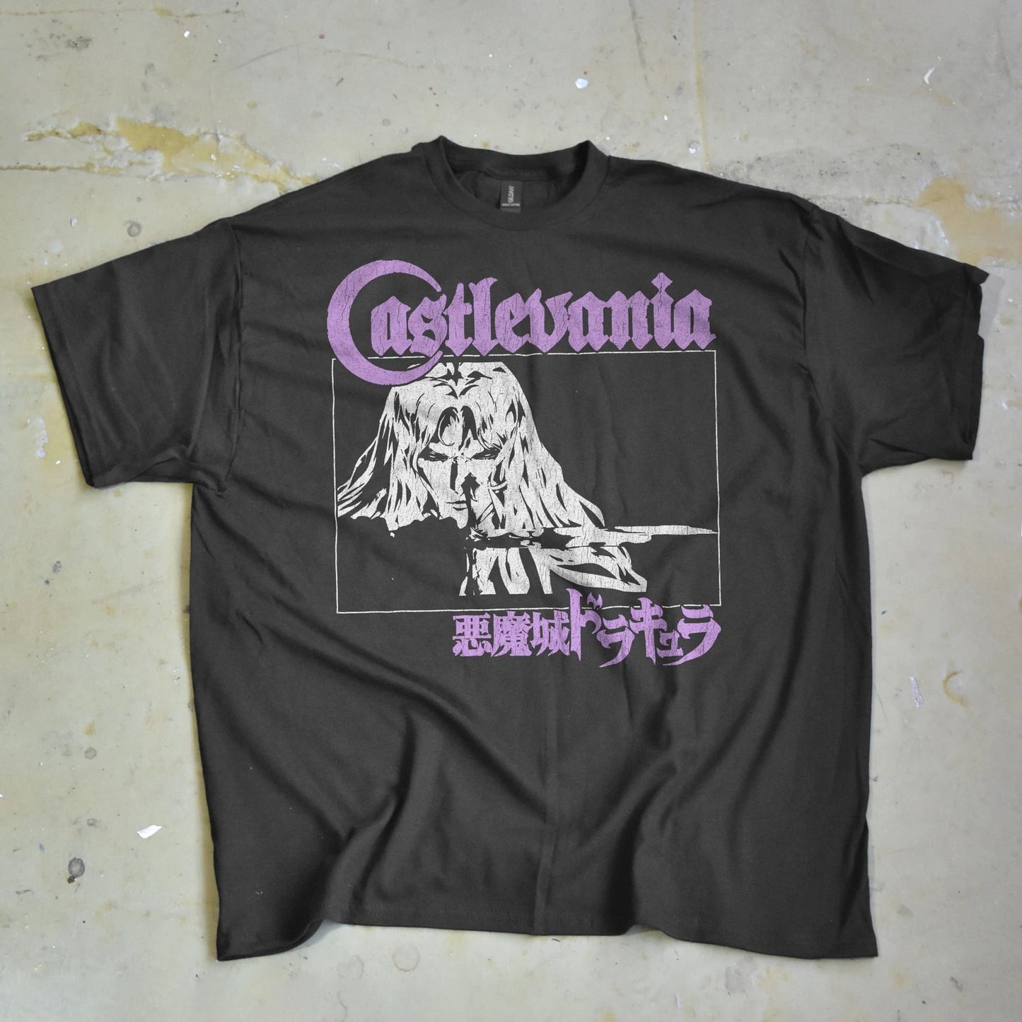 Castlevania Gothic Tee - Grunge Belmont Shirt, Retro Aesthetic, Horror Gamer