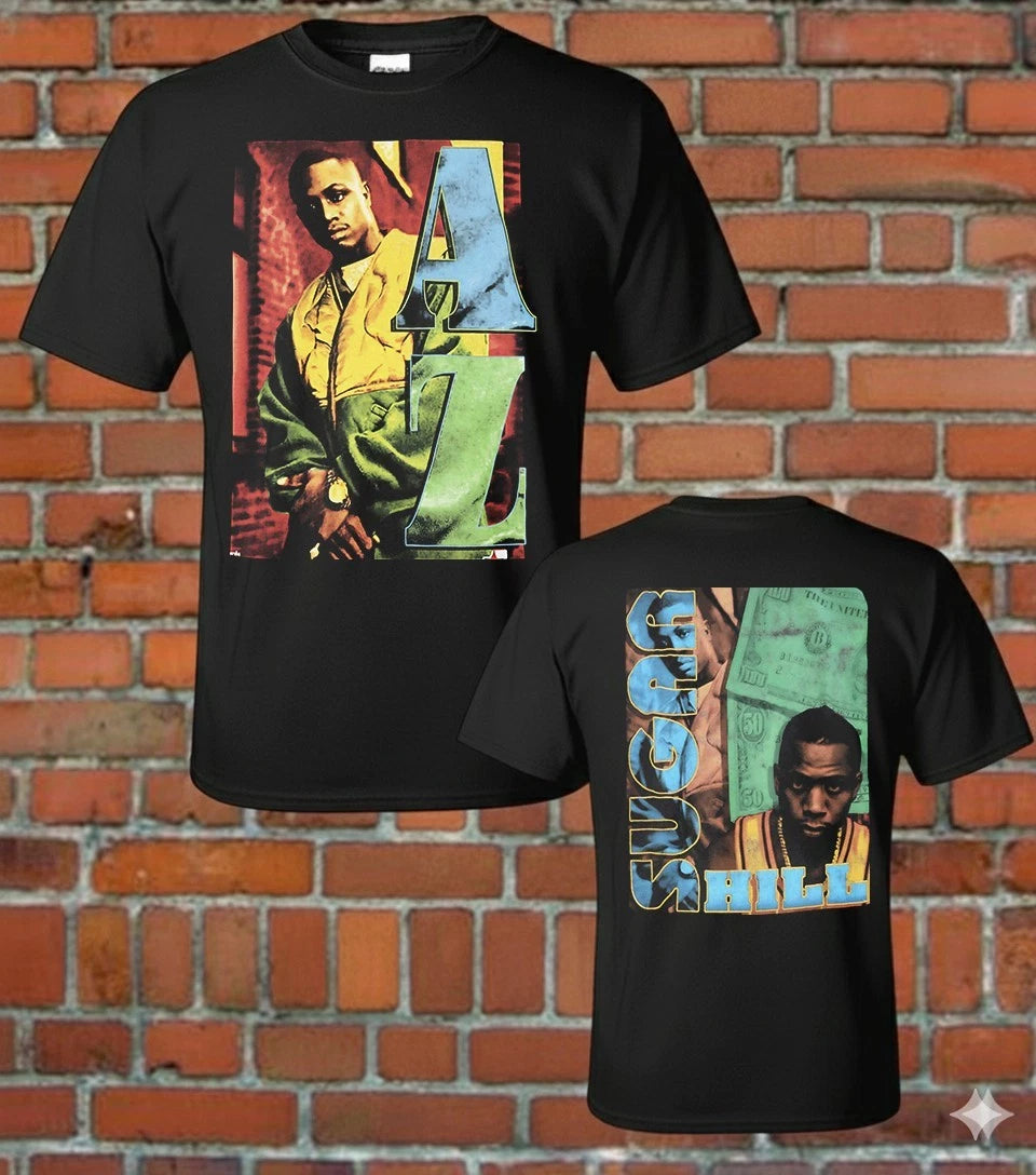AZ  Bootleg Graphic T-Shirt