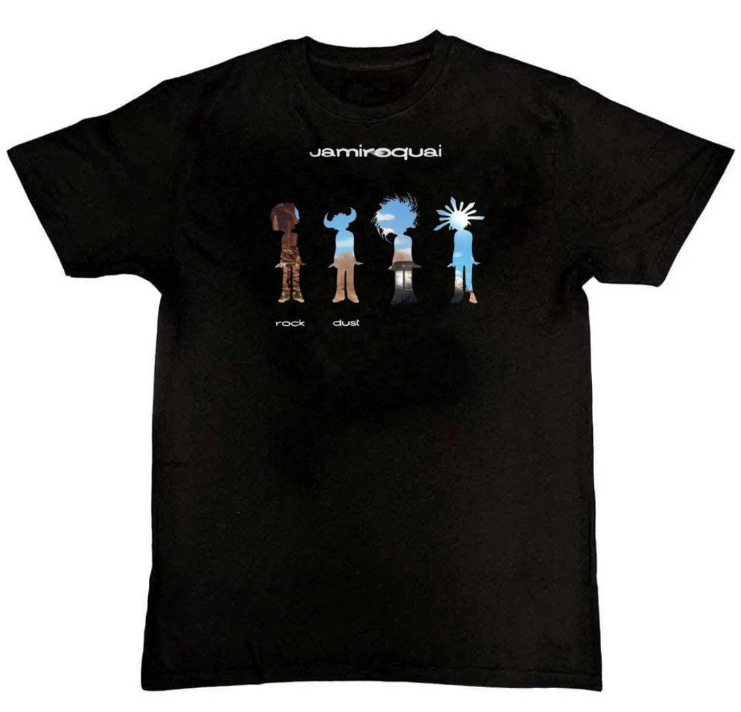 Jamiroquai Band Rock Dust Light Star Graphic Print T-Shirt S M L XL 2 3 4 XL