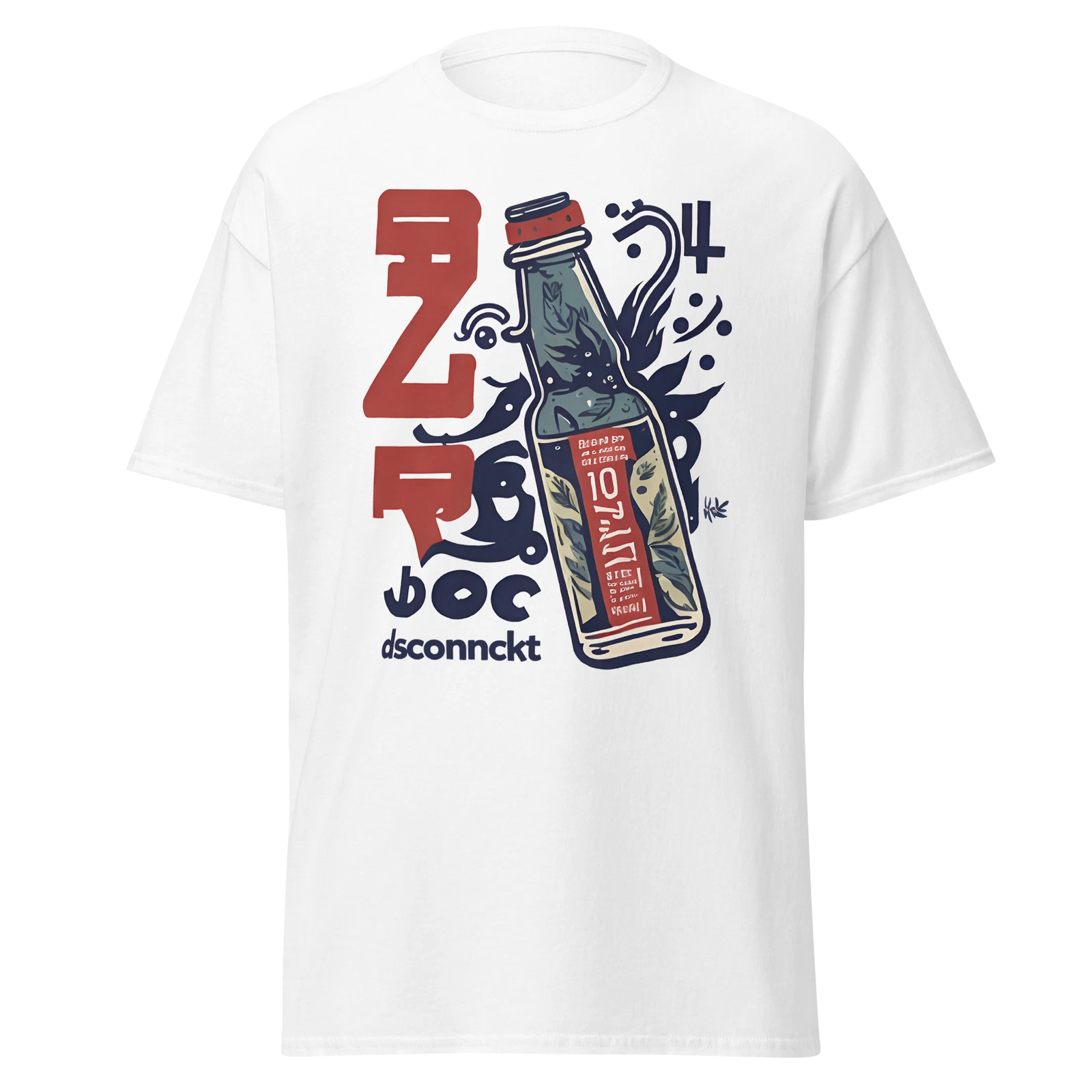 Dsconnckt Beer Bottle Tee