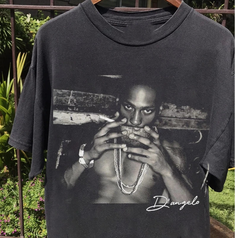 Rare D’Angelo The Legend T-shirt All Size S to 5XL