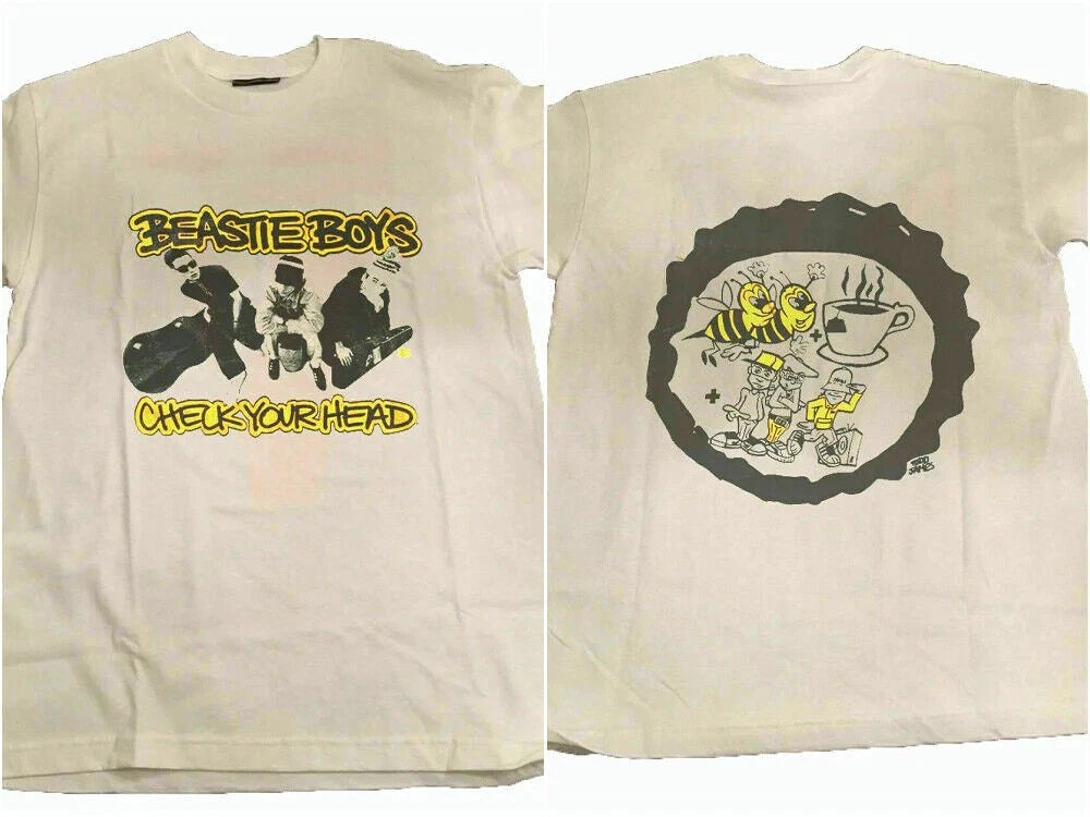 BEASTIE BOYS CHECK YOUR HEAD T SHIRT 1992 90S TOUR CONCER T SHIRT