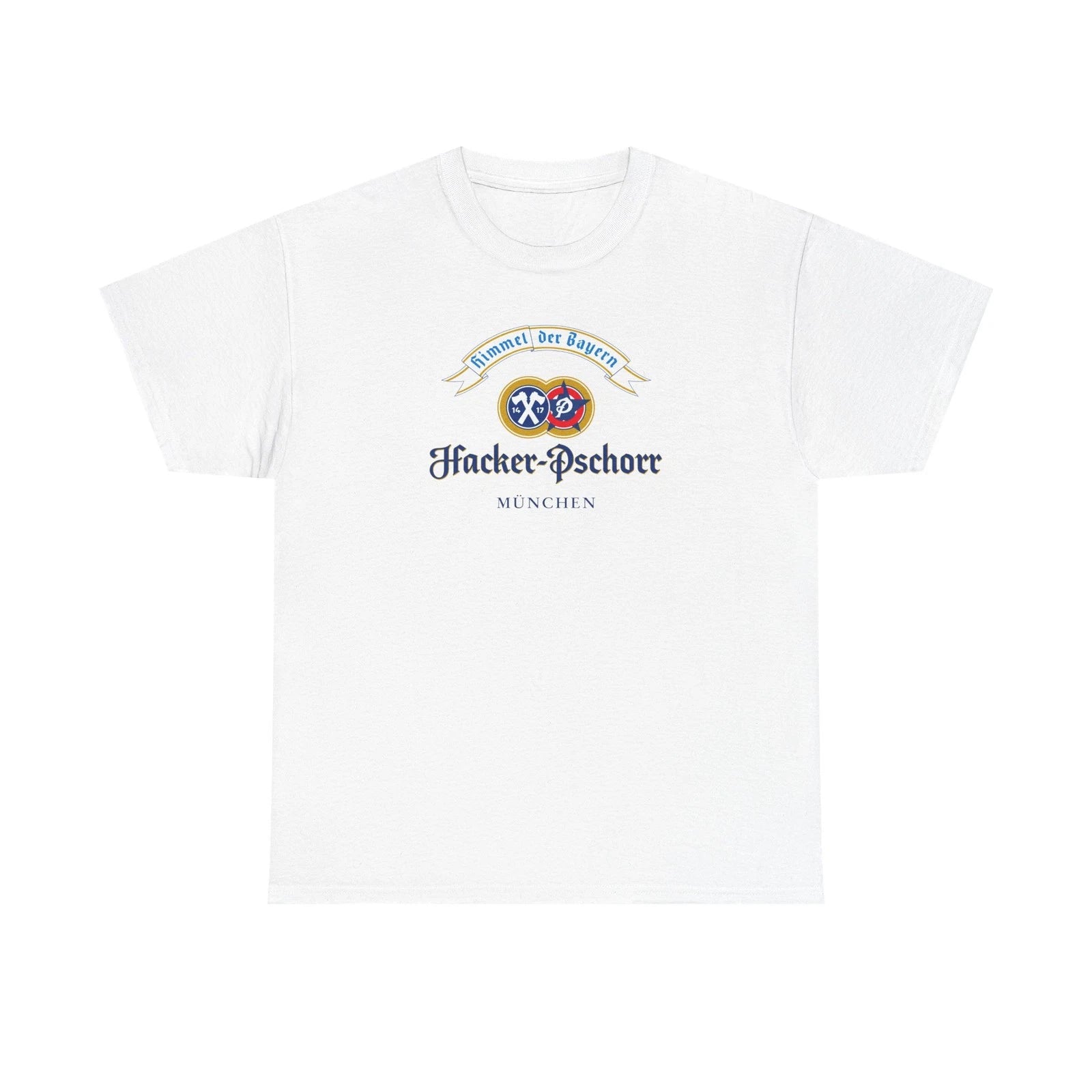 Vintage Hacker-Pschorr Unisex Tee, Munich Germany Brewery, Oktoberfest T-Shirt
