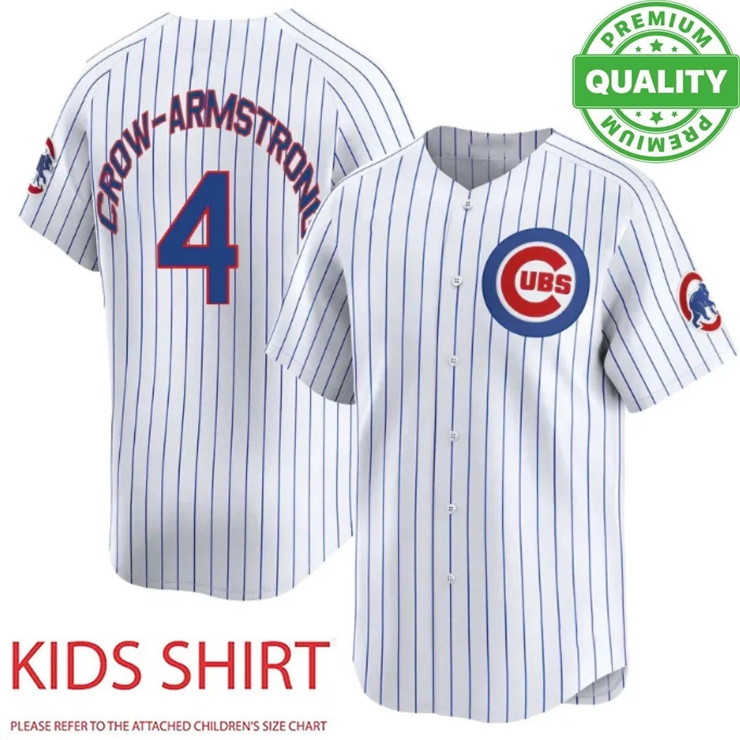 Number #4 Petee Crow‑Armstrong  Cubs 3D AOP Gift Kids K132911