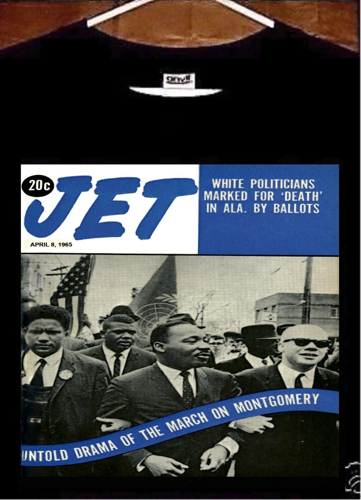Reverend Dr Martin Luther King Jr Jet Magazine T Shirt