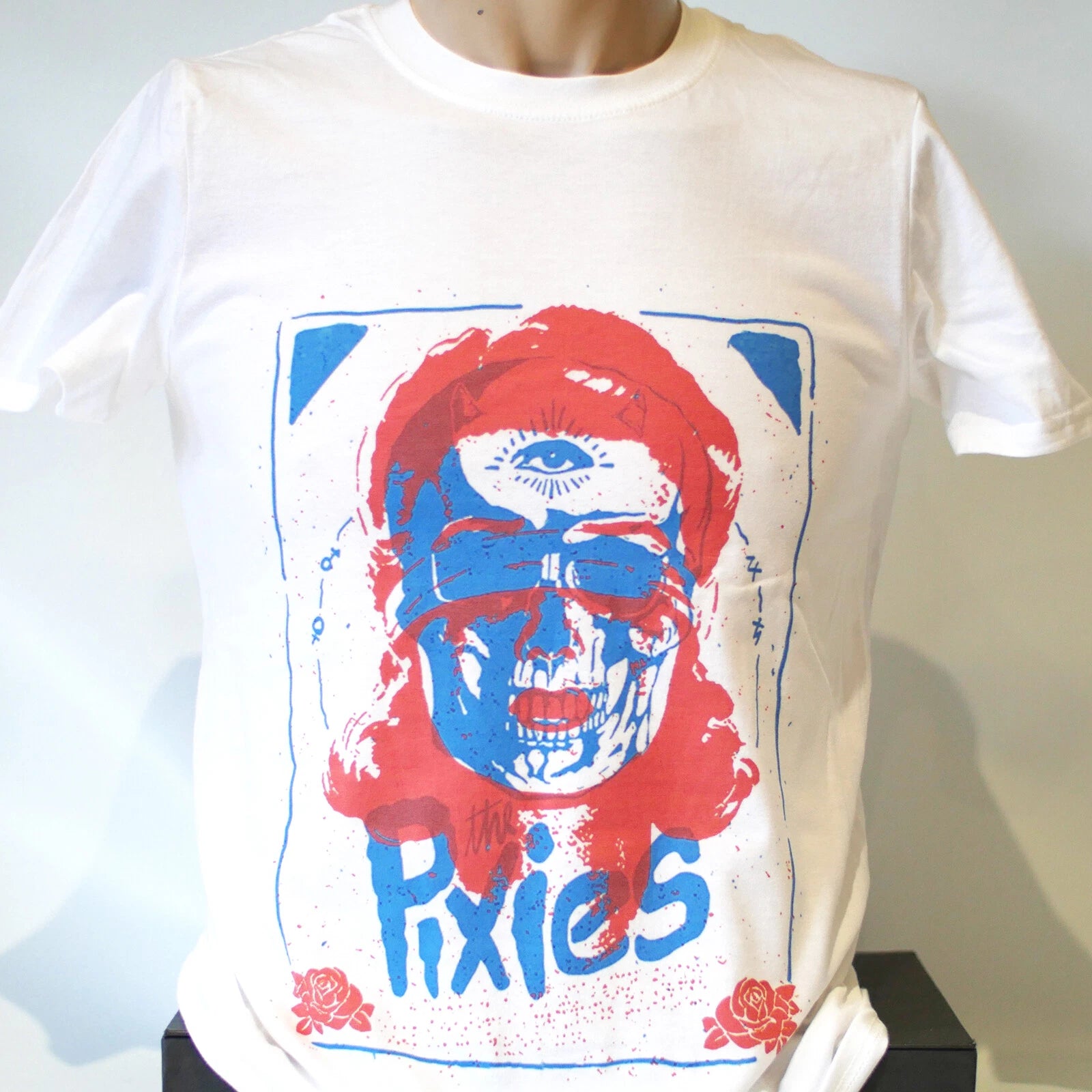 Pixies Indie Punk Rock Short Sleeve White Unisex T-shirt S-3XL