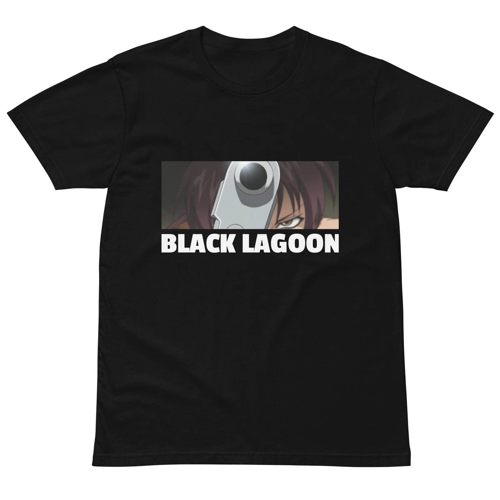 Revy Black Lagoon anime female character Unisex premium t-shirt