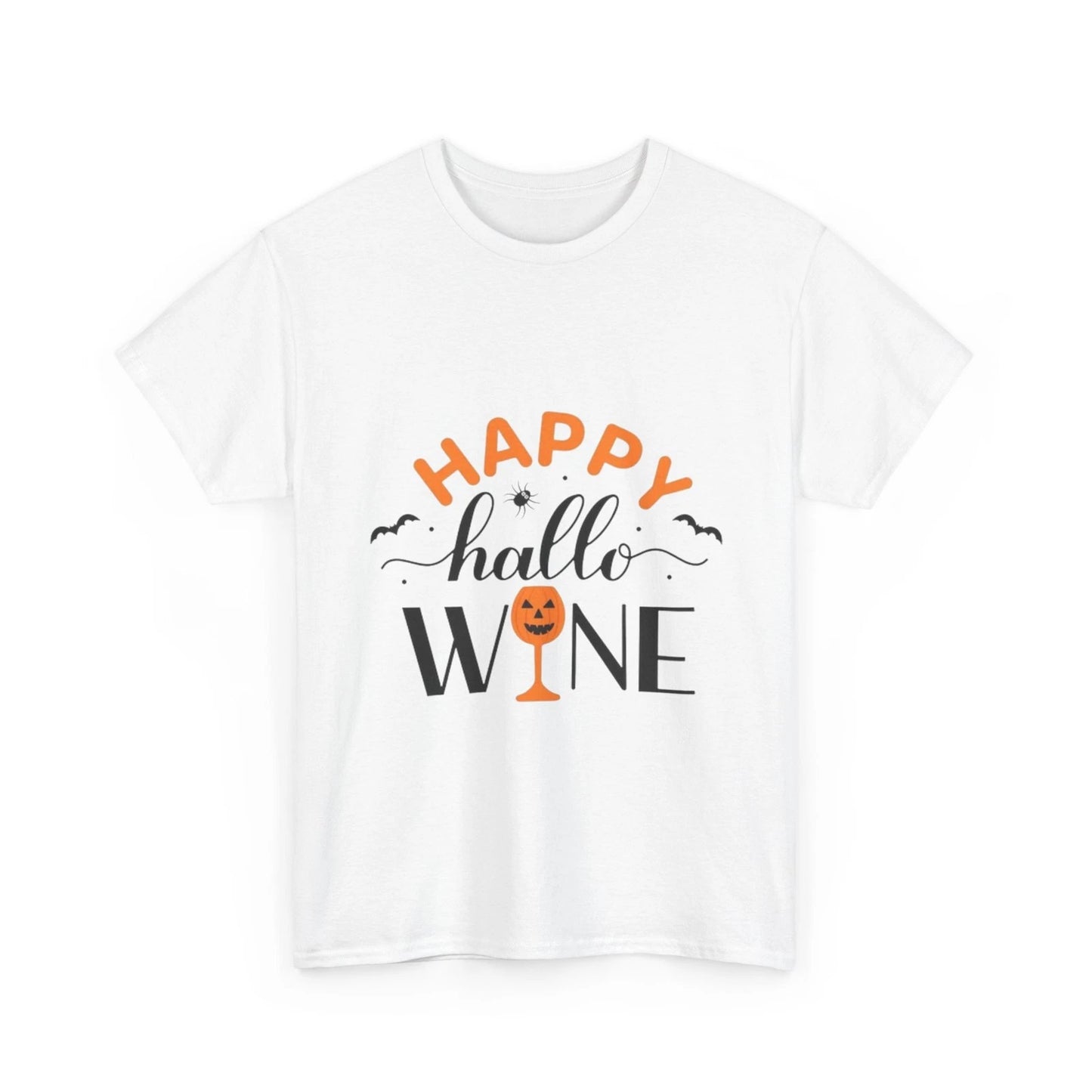 Happy Hallo-Wine Shirt, Halloween Unisex Tee, Wine Lover Gift, Fun [...]