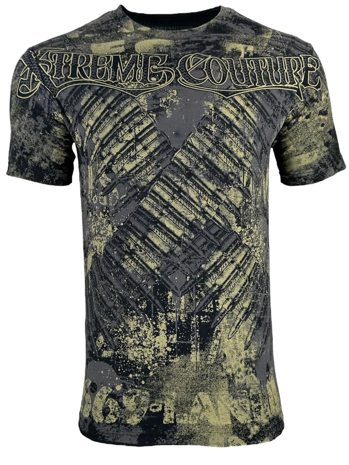 Xtreme Couture By Affliction Men's T-shirt Bandolier Black S-4XL