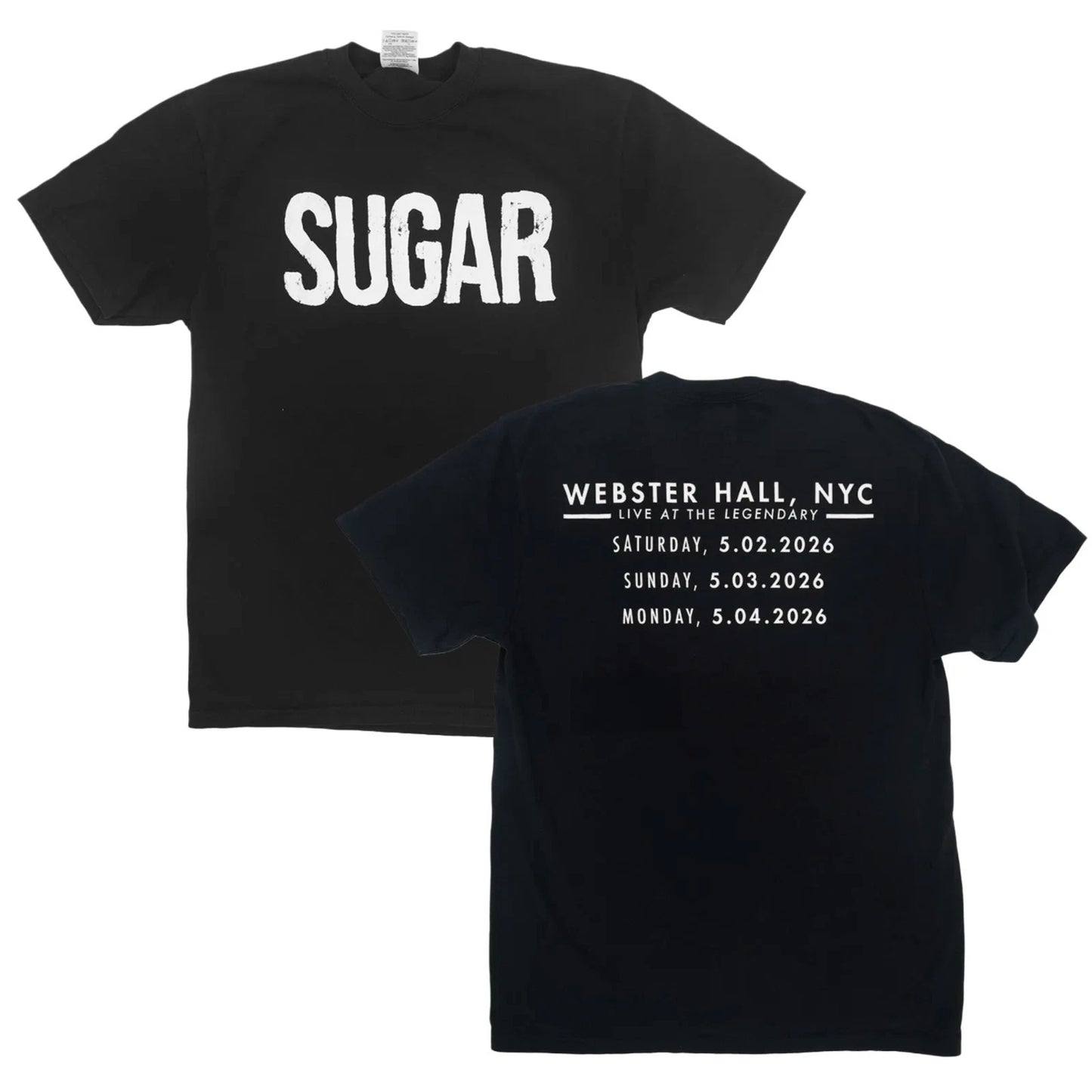 Sugar Band Webster Hall NYC May 2 T-shirt