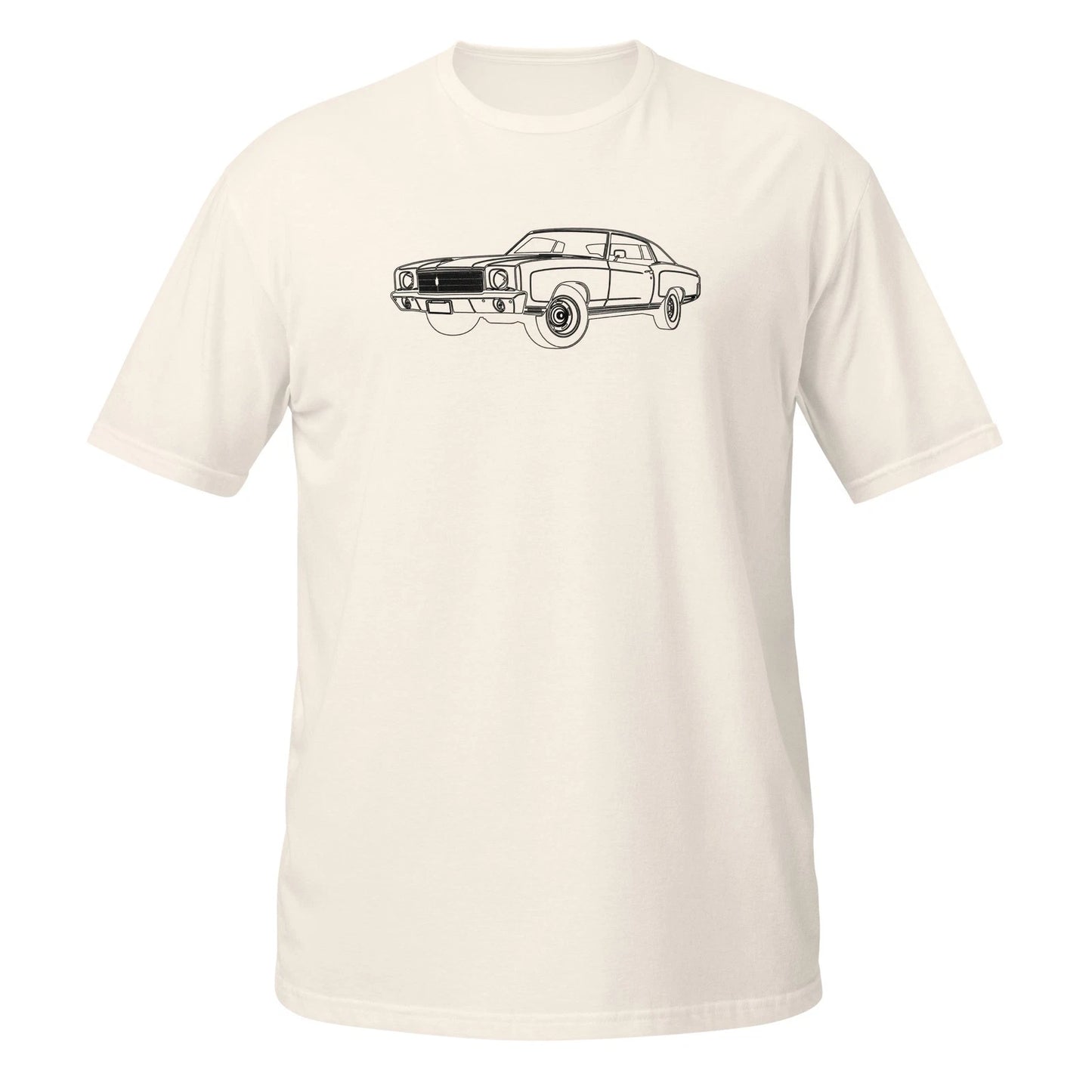 Comfy T-Shirt For Chevrolet Montelo 1970 Car Lovers Birthday Gift Stylish Tee