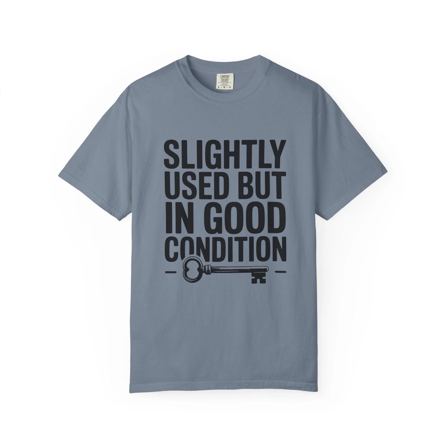 Slightly Used But In Good Condition T-Shirt, Funny Minimalist Graphic Tee