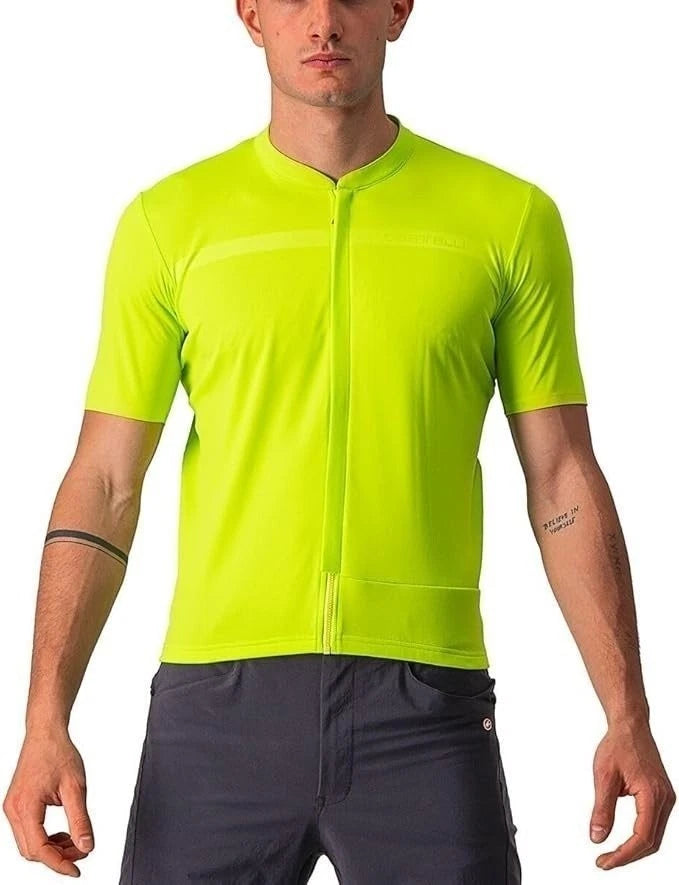 Castelli Unlimited Allroad Jersey Color Eletric Lime - Men's M