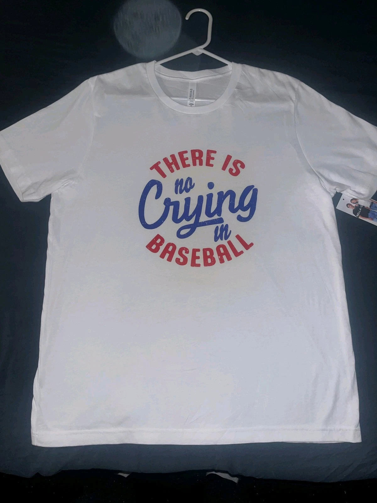 Size Xl Custom T-shirt There Is No Crying In Baseball