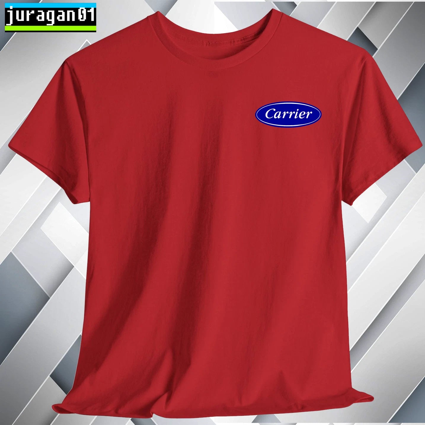 Carrier HVAC Air Conditioner T-Shirt Black Navy White Grey Red Orange Size S-5XL