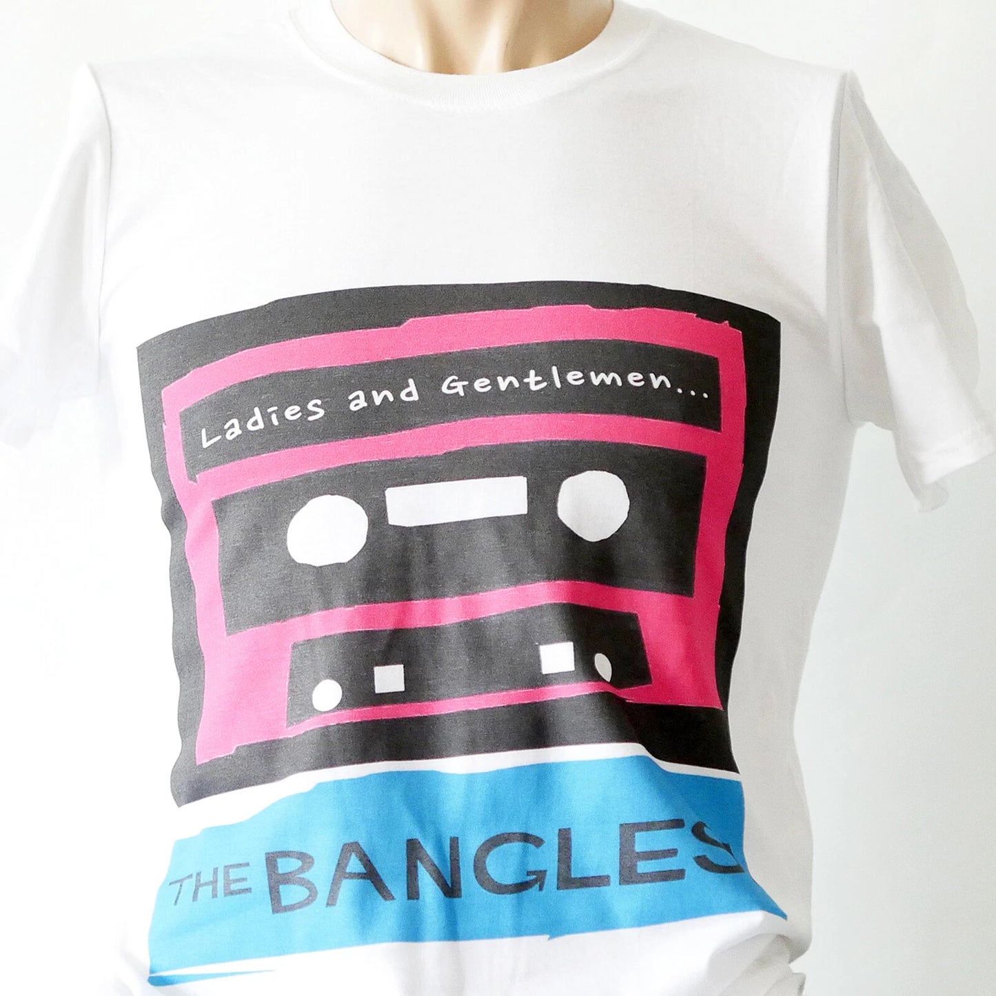 The Bangles Pop Rock Short Sleeve White Unisex T-shirt S-3XL