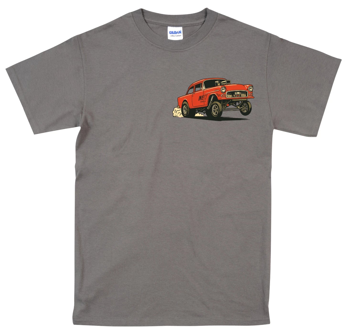 chevy gasser Racing Hotrod T Shirt Custom Graphic Print Classic Car S-5XL
