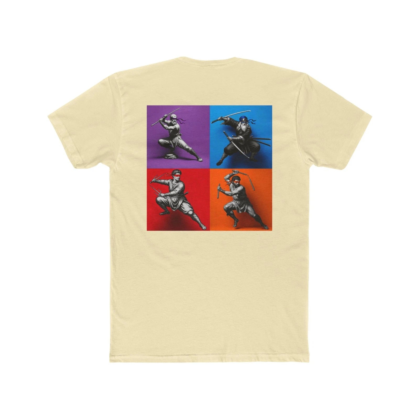 Leonardo Donatello Raphael Michelangelo Ninja Tee | Renaissance Pop Art Shirt