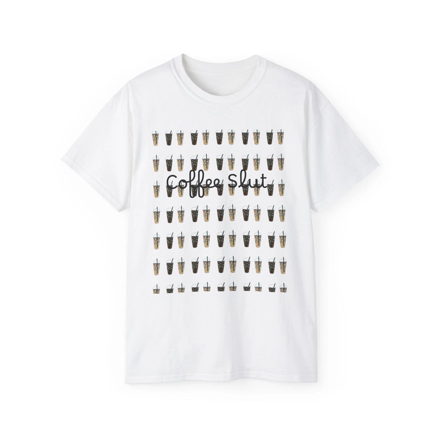 Coffee Slut Tshirt, Funny Graphic Tee, Novelty Shirt, Gift For Coffee Lovers