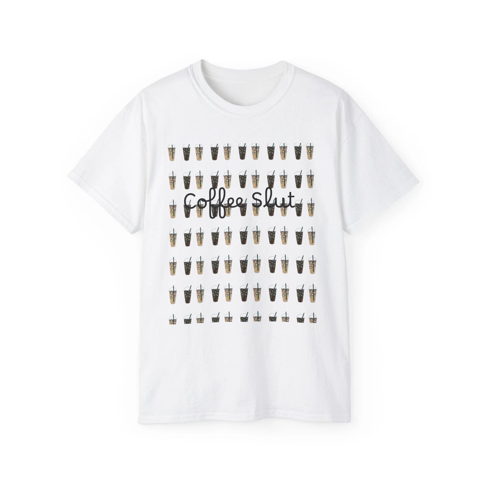 Coffee Slut Tshirt, Funny Graphic Tee, Novelty Shirt, Gift For Coffee Lovers