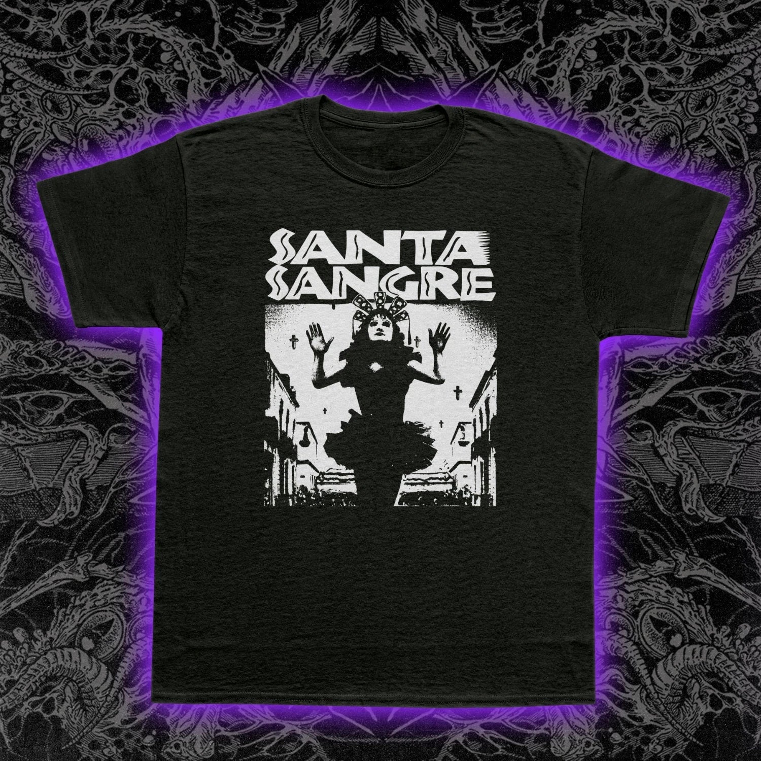 Santa Sangre T-Shirt Jodorowsky Cult Film Horror Surrealism Art House Movie S-5X