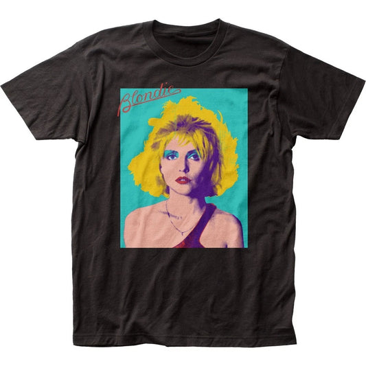 Blondie Debbie Harry Blondie Pop Art Mens T Shirt Music Classic Band Tee Black
