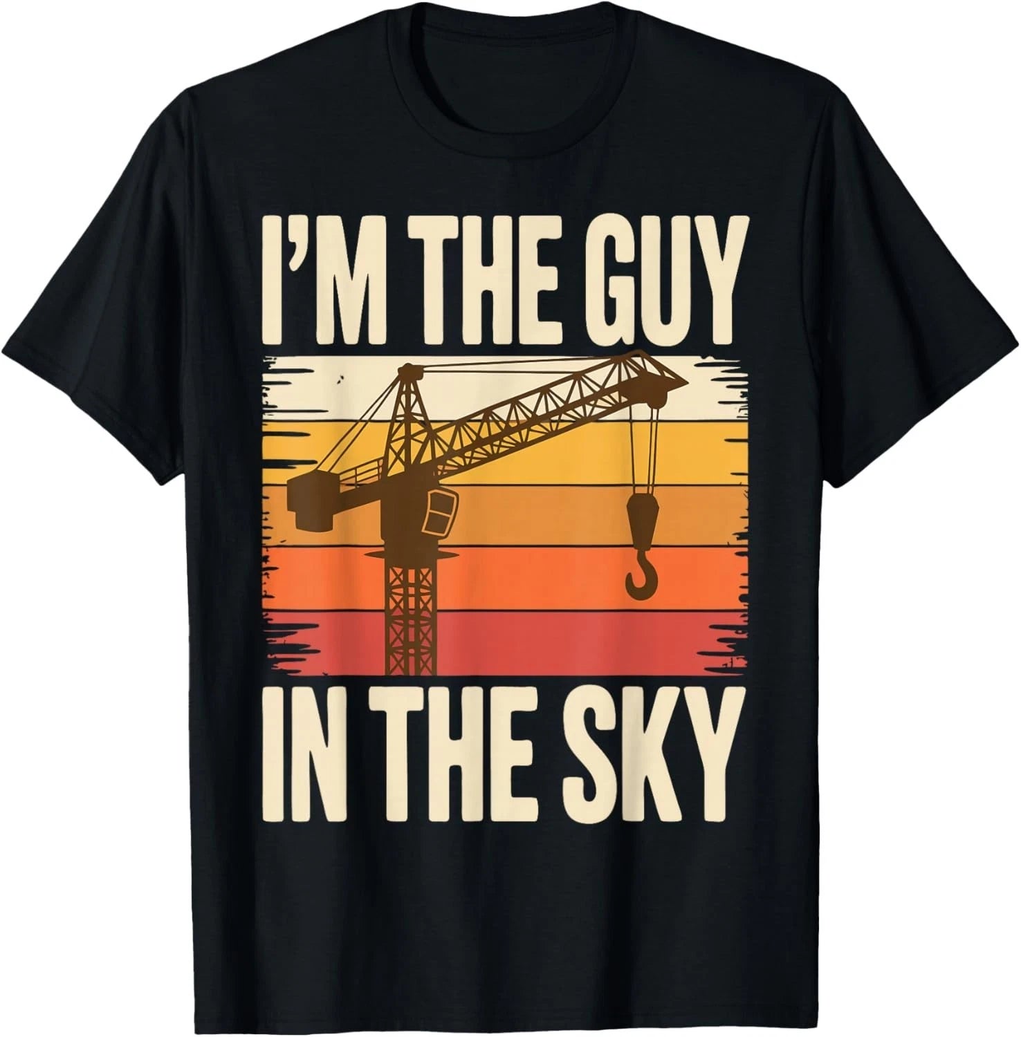 Vintage Crane Operator Gift Unisex T-Shirt
