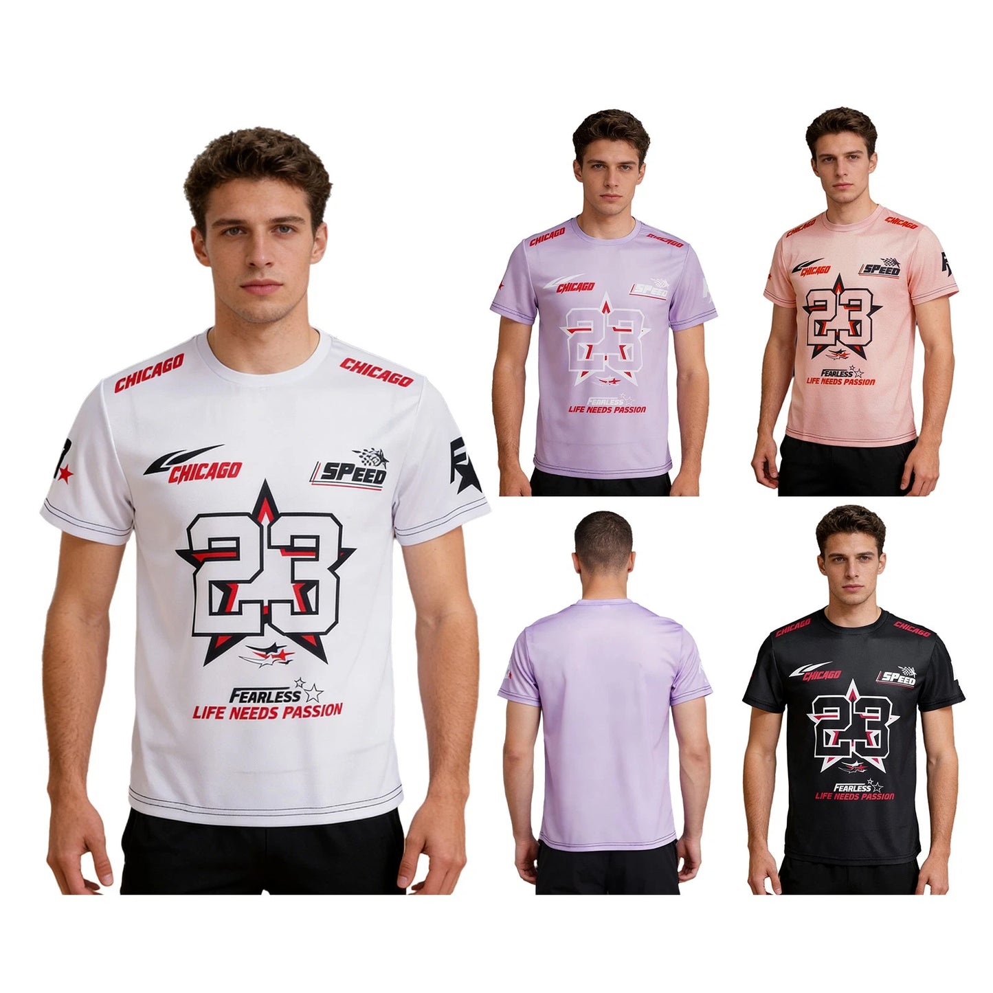 Men's Tee Tops Disco T-Shirt Athletic Undershirts Daily Wear Shirts Party Mesh