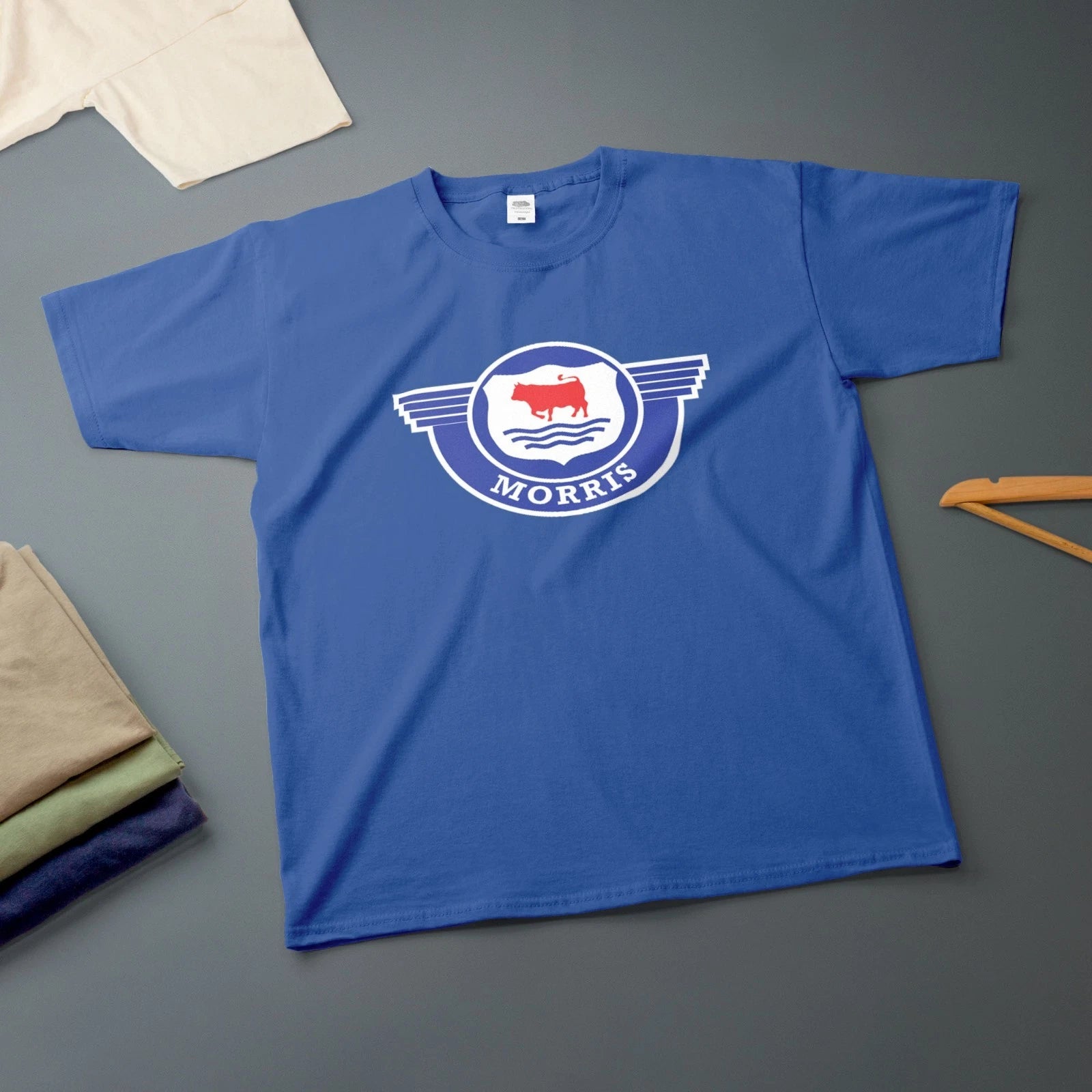Morris Badge T-Shirt Classic Car Enthusiast OFFICIAL LICENCED PRODUCT