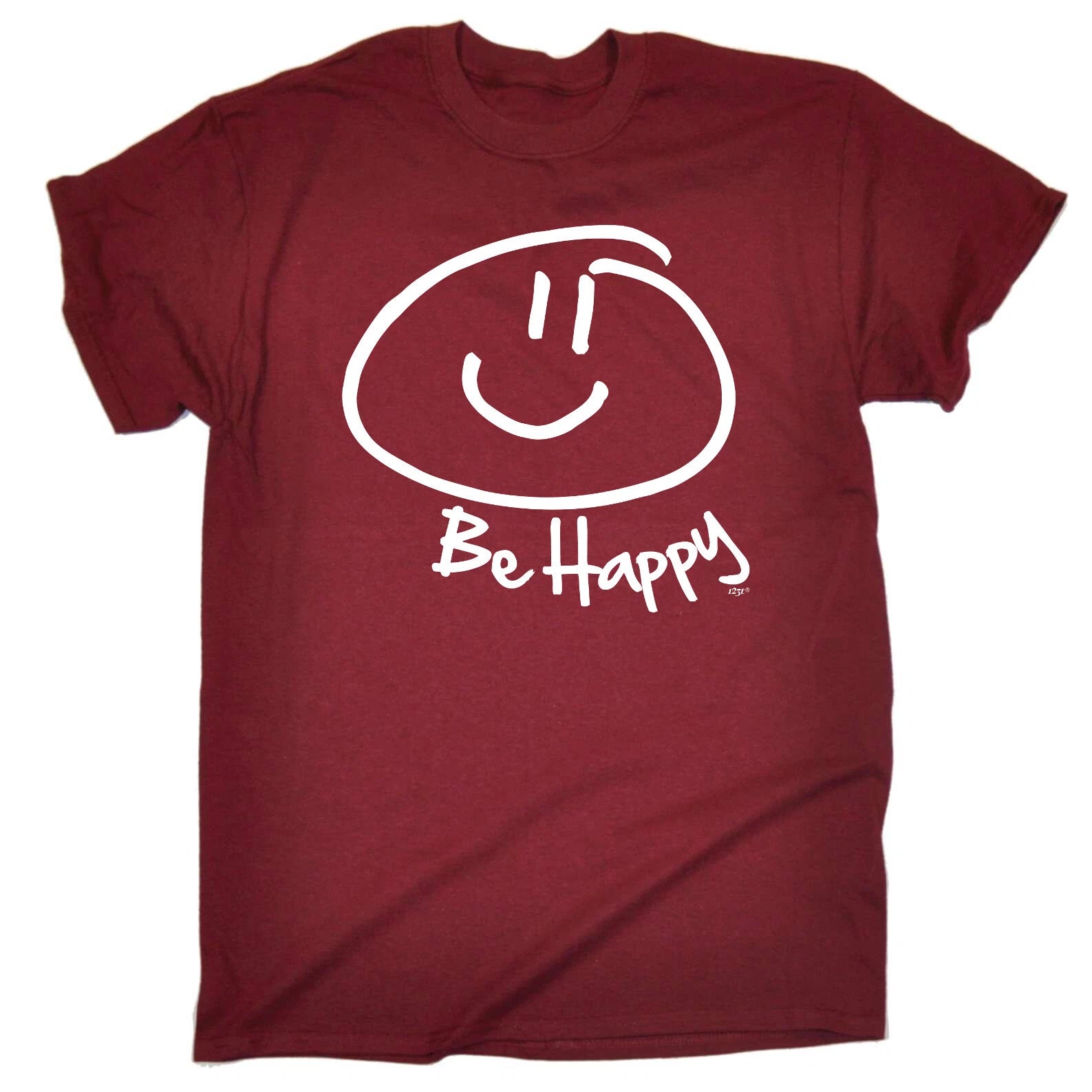 BE HAPPY - FUN  MOTIF  Mens Womens Kids T-Shirt