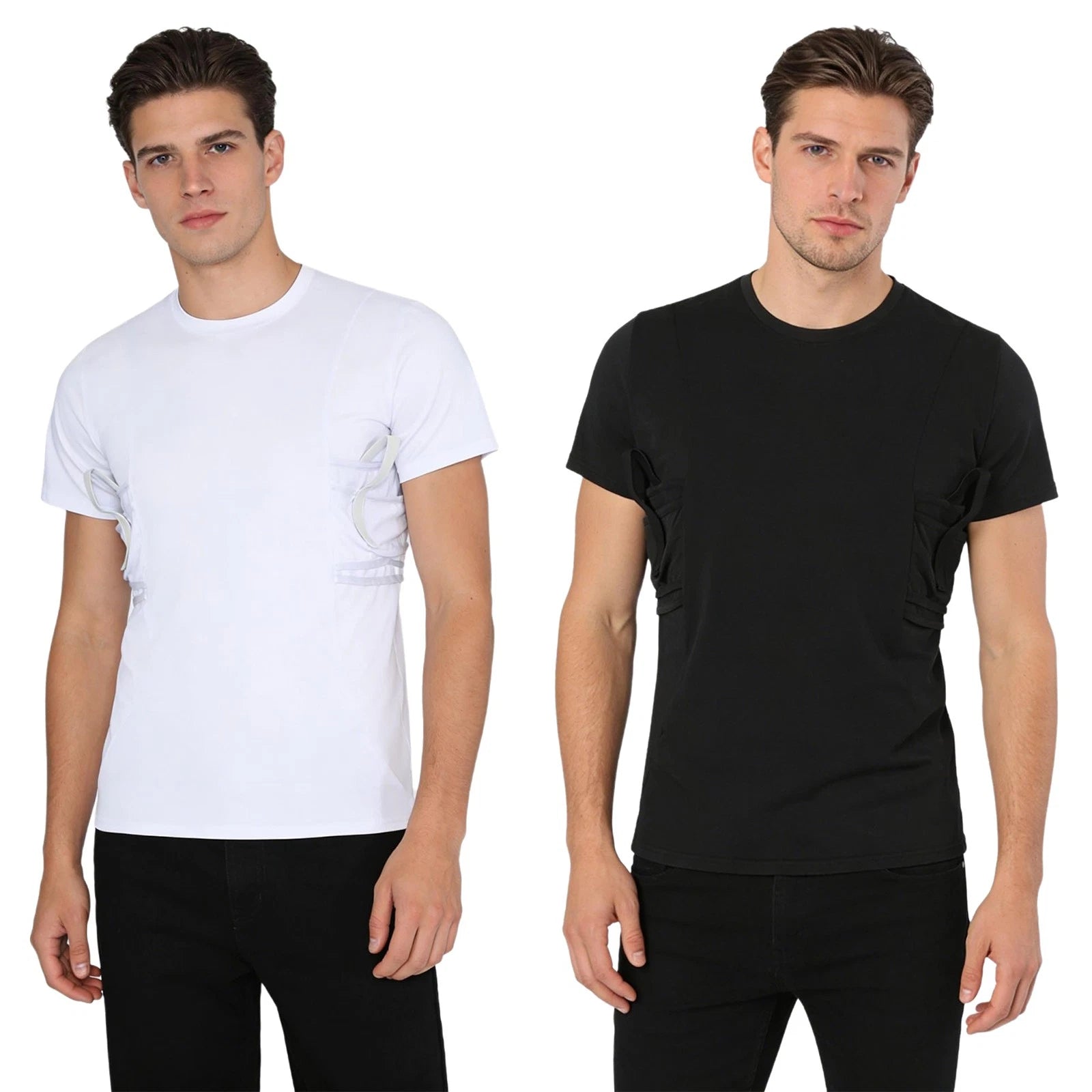 Men Tops Performance Shirt Running T-shirt Combat Conceal Active Carry Hiking