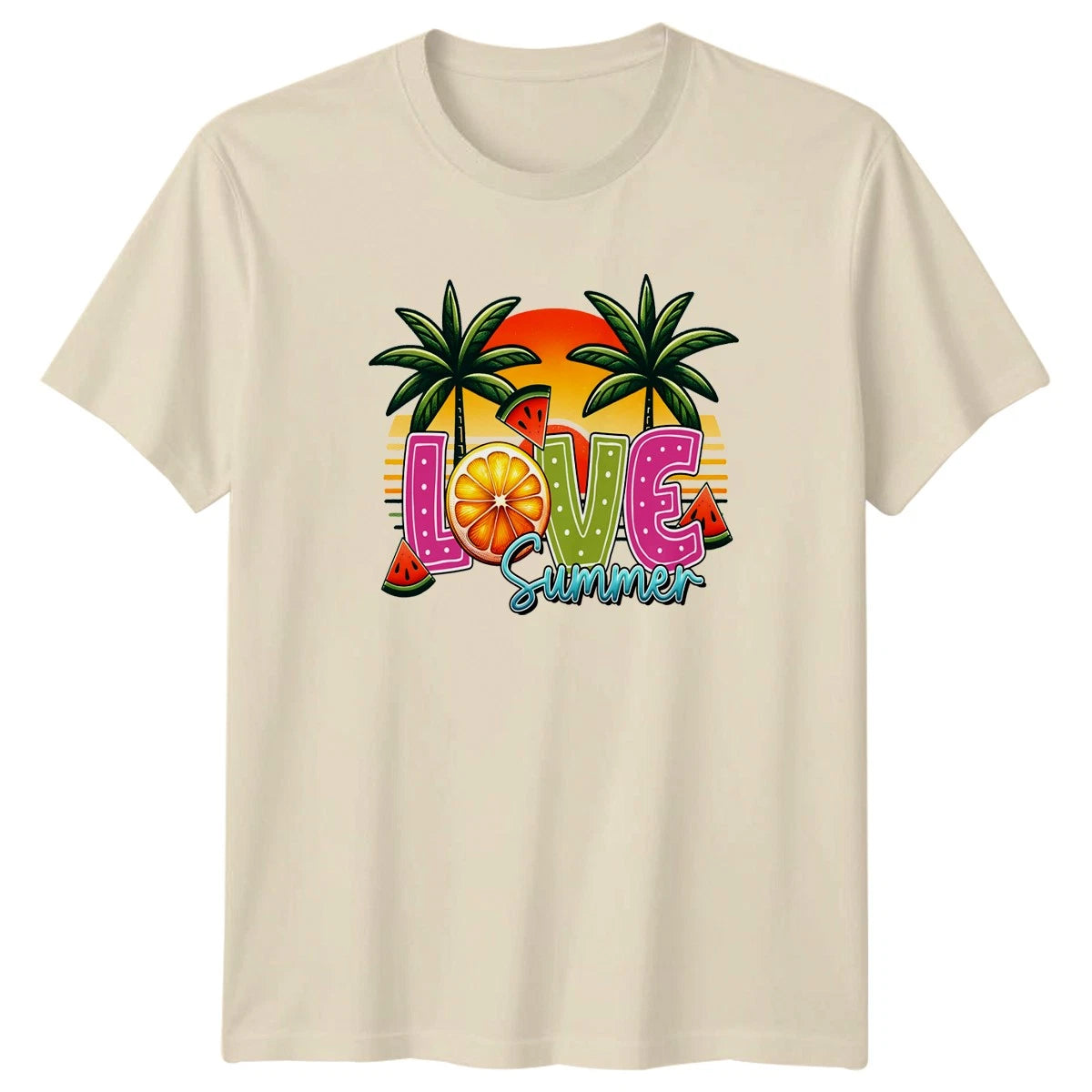 Love Summer T-Shirt Tropical Aesthetic Vacation Apparel