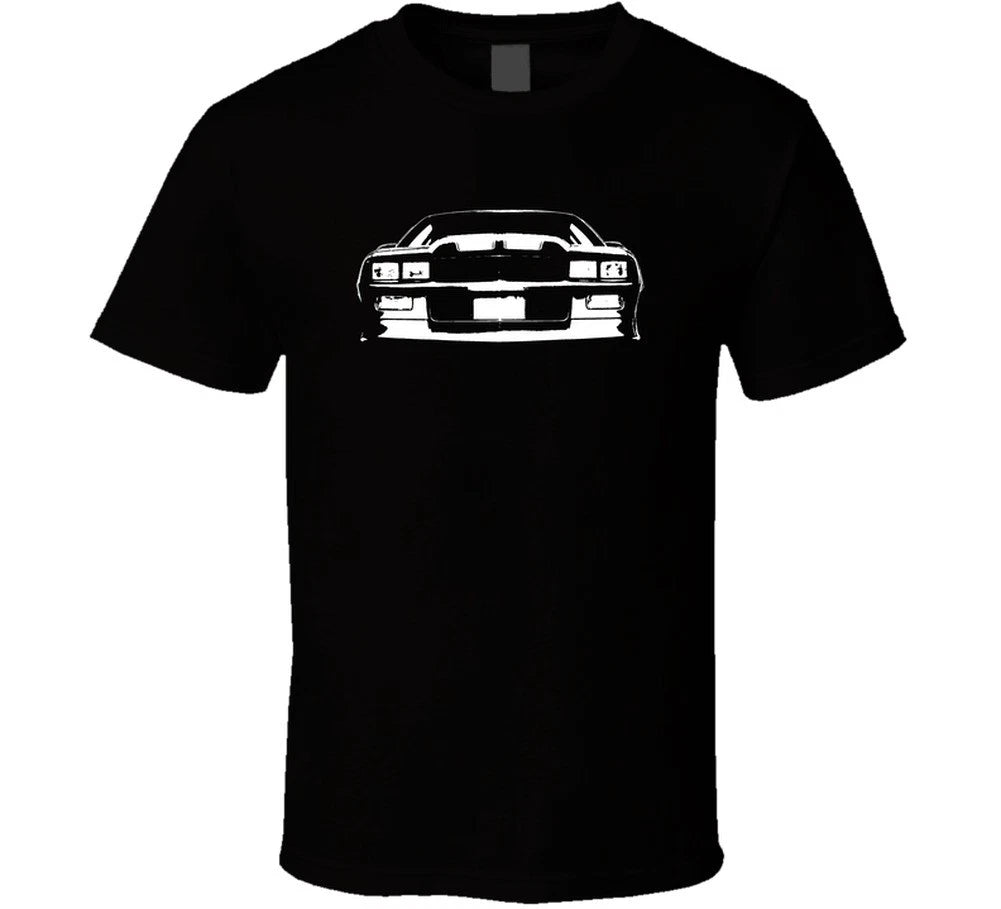 1991 1992 Camaro Bowtie Grill View Faded Look Black Black T Shirt