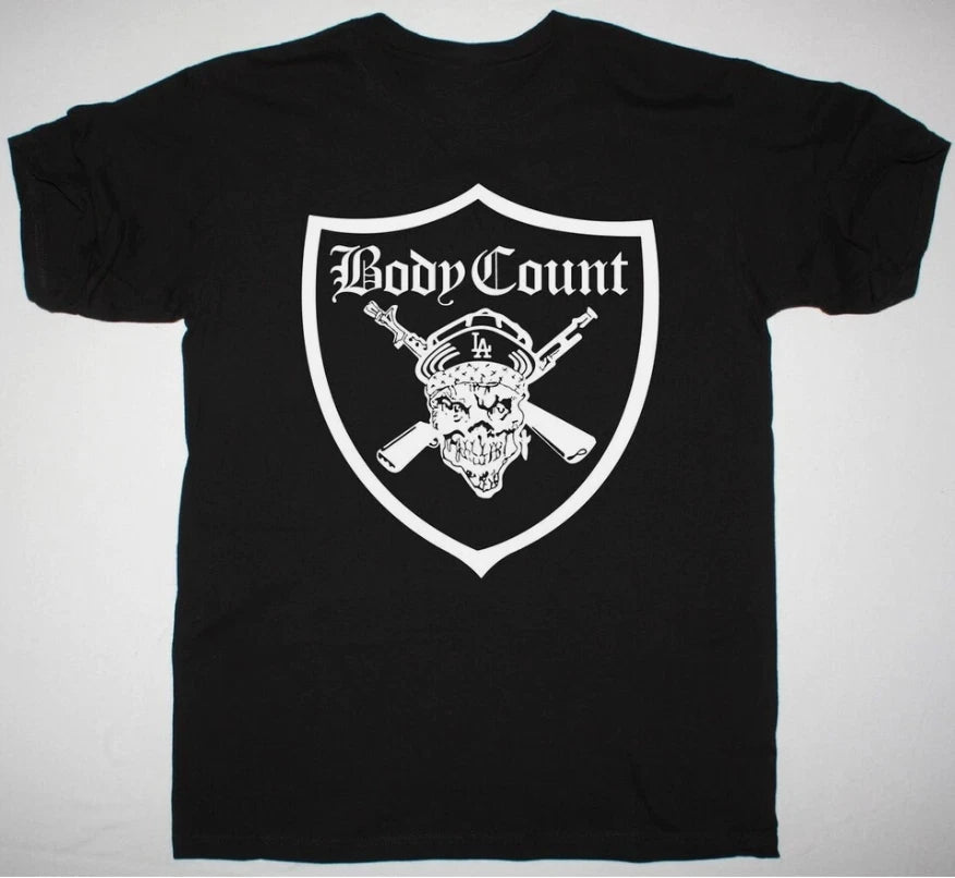 Vtg BODY COUNT SYNDICATE Cotton Black All Size For Men Shirt