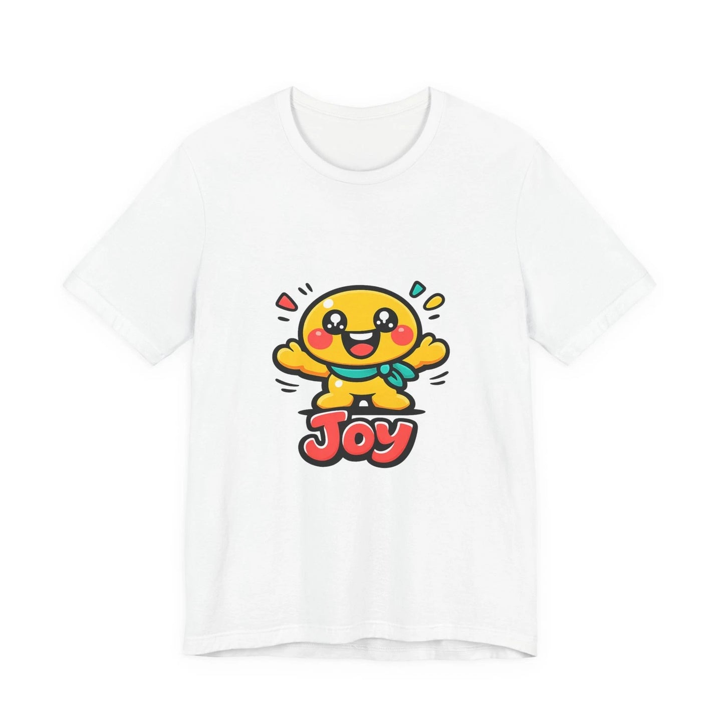 Joy Blob Cartoon Tee | kawaii minimal, thick outline