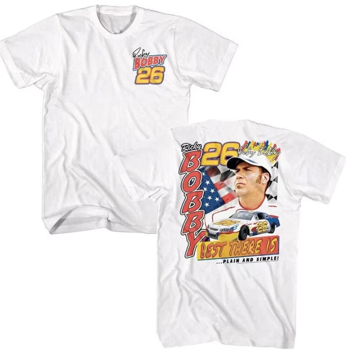 Talladega Nights T-Shirt Plain & Simple Ricky Bobby 26 Men's T-Shirt
