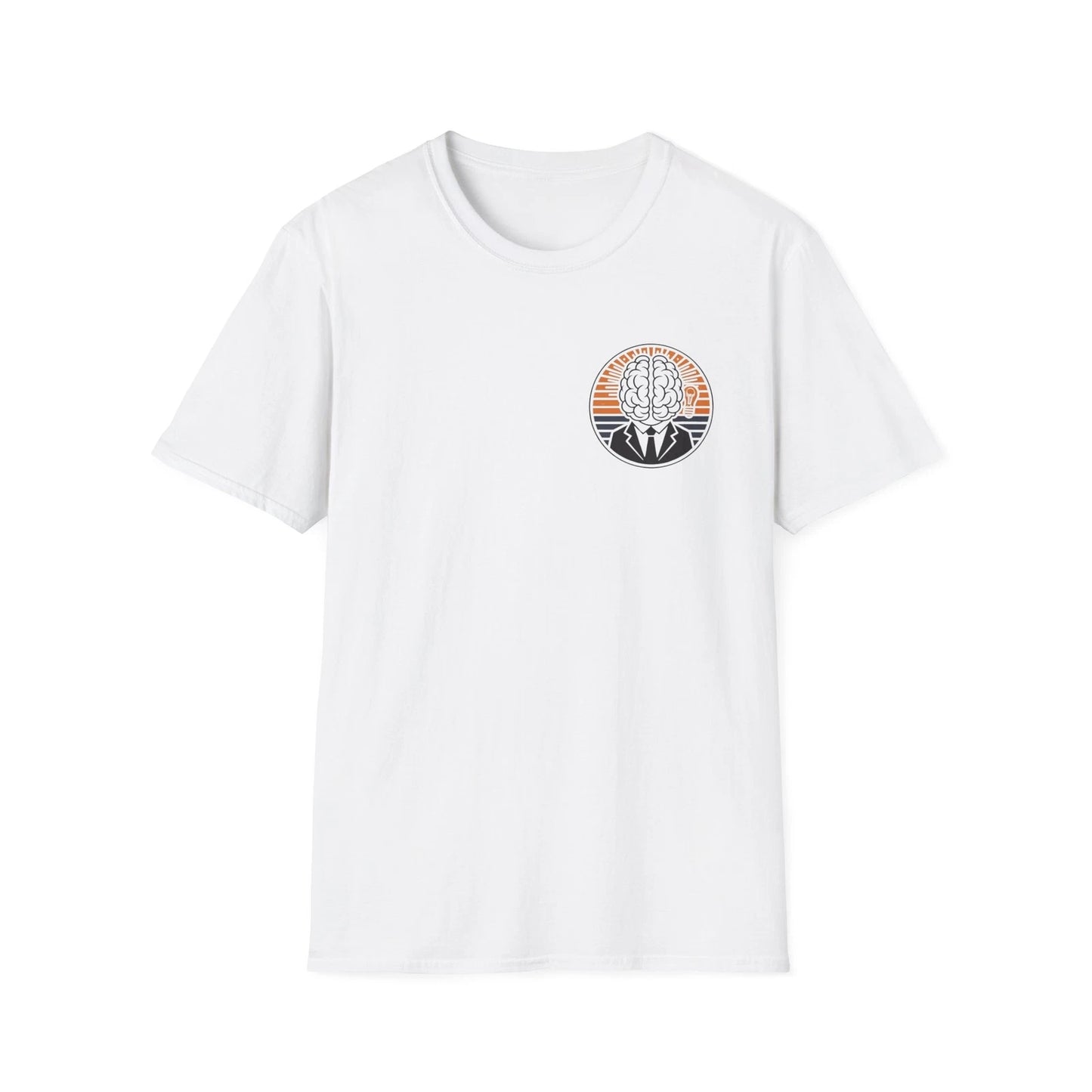 Professional Overthinker Unisex T-Shirt, Gift for Thinkers, Brain Design Tee,