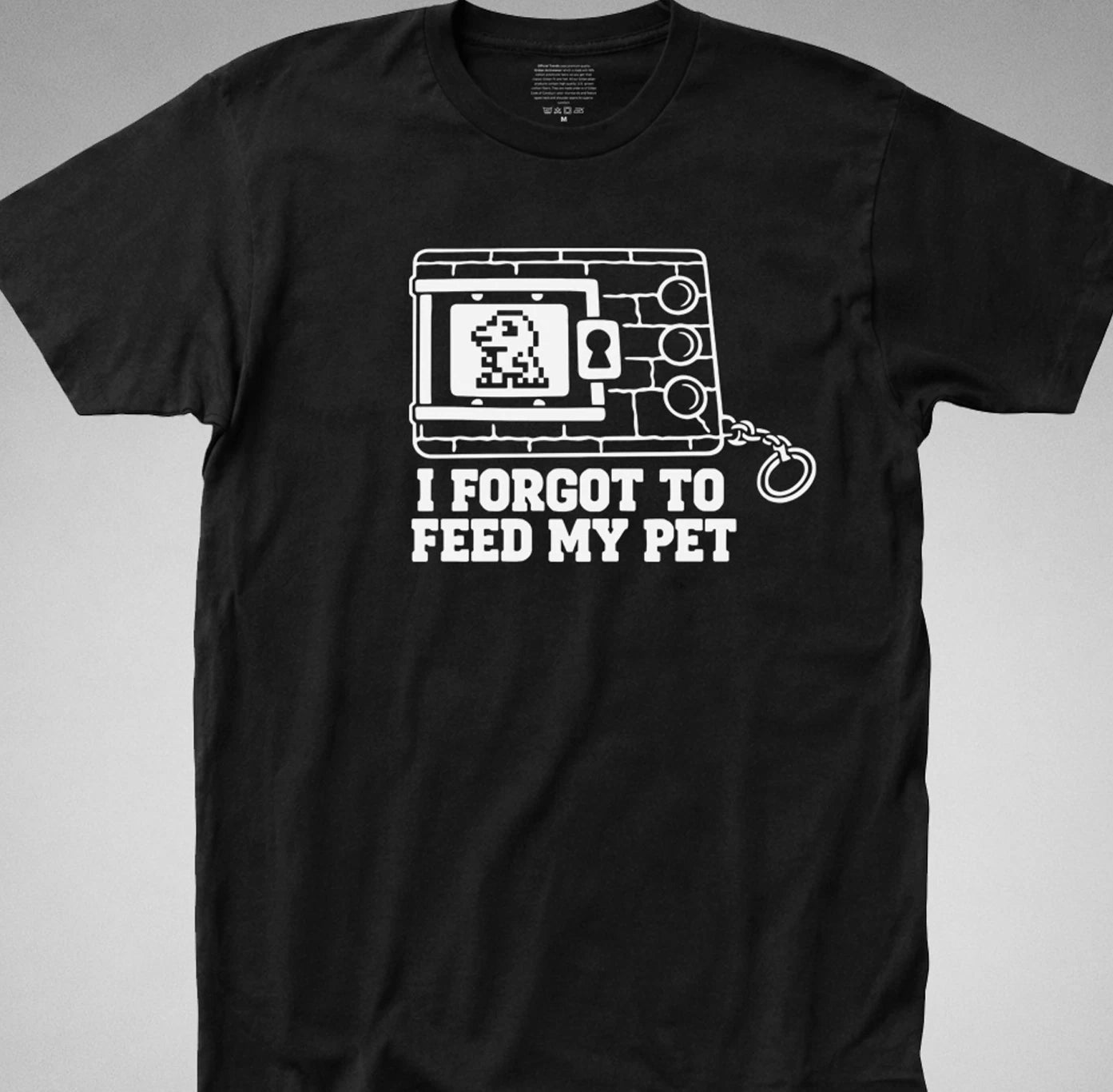 Virtual Pet T-Shirt anime keychain 1997 tamagotchi digital monster 90s agumon