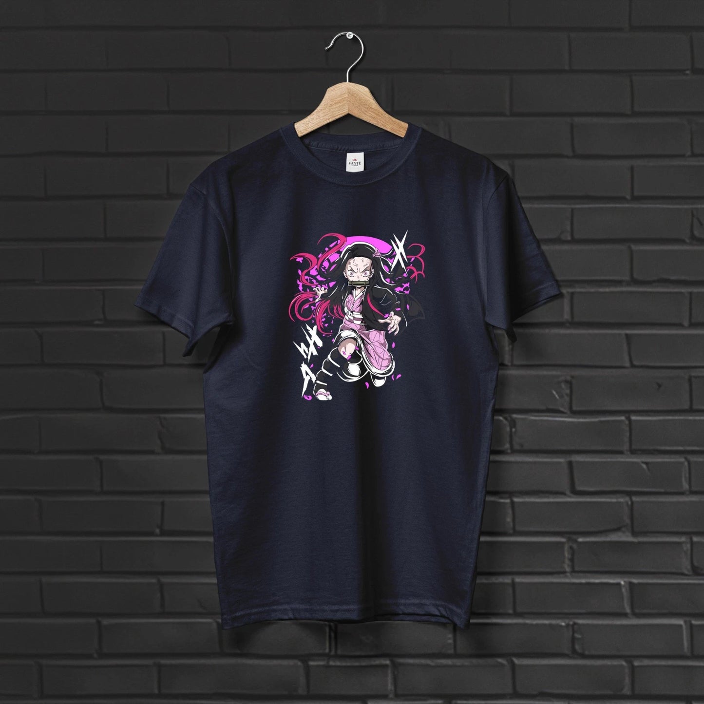 Nezuko Kamado Awakened Transformation Graphic Anime T-Shirt Men Unisex Cotton