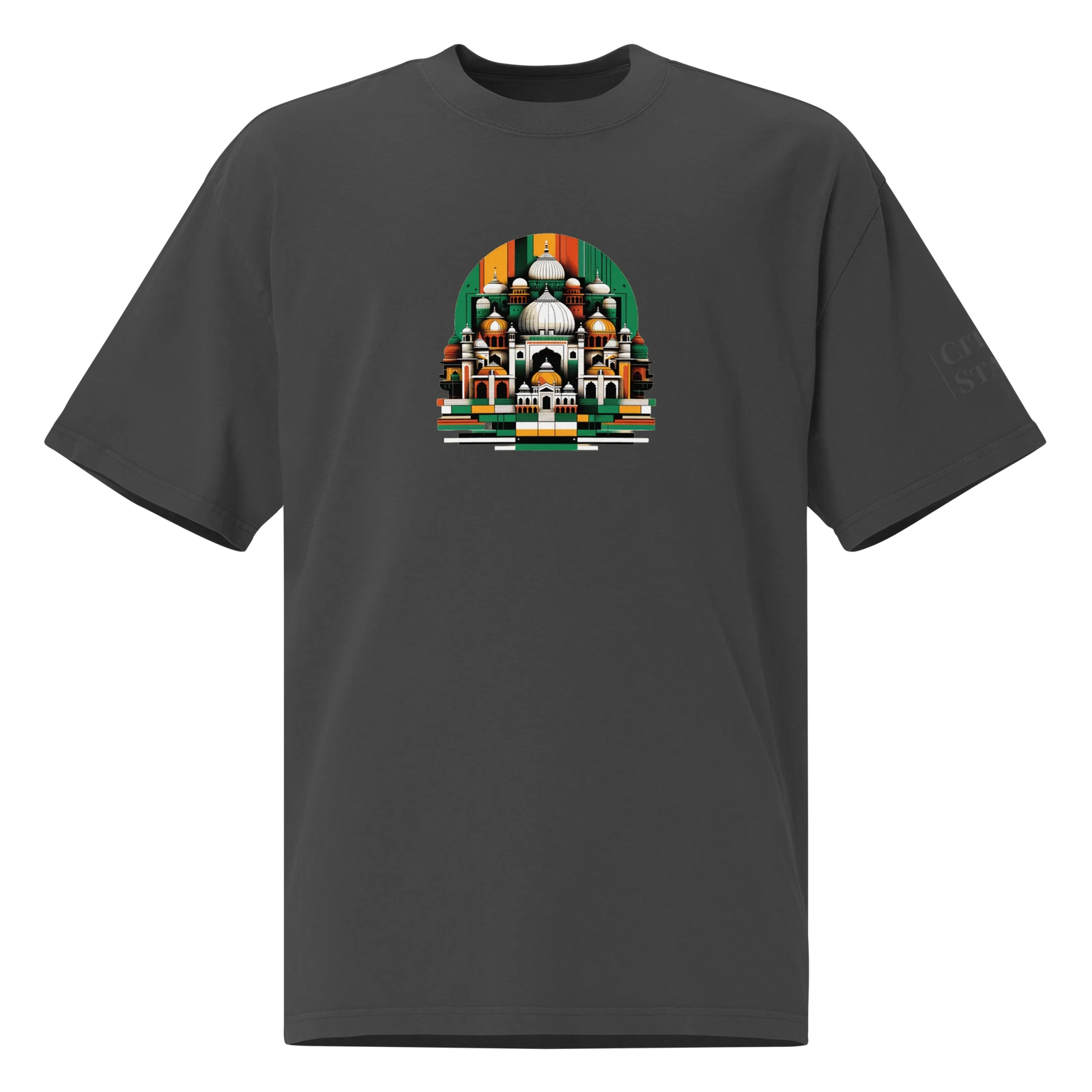 Oversized faded t-shirt (INDIA)