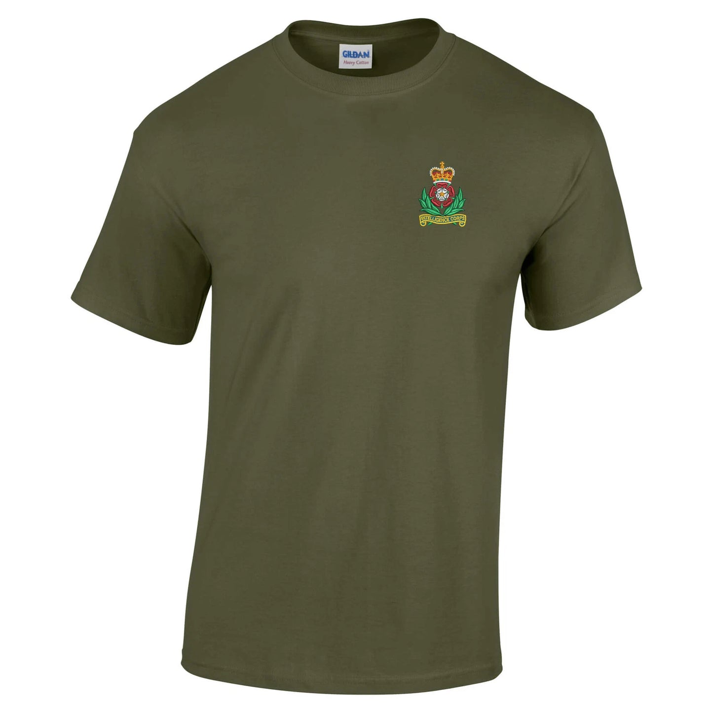 OFFICIAL Intelligence Corps Embroidered 100% Cotton T-Shirt