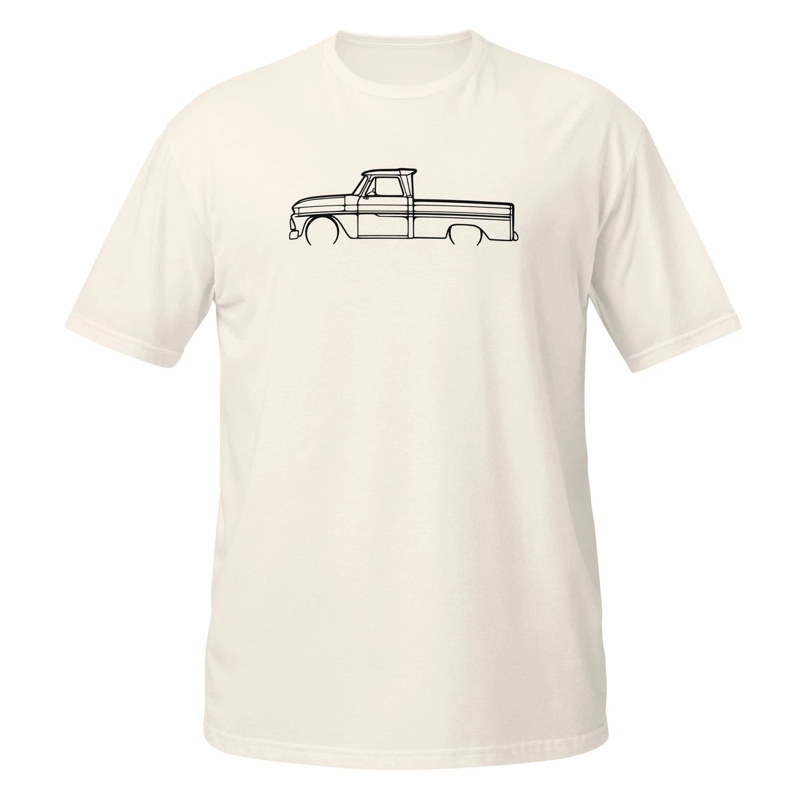 Comfy T-Shirt For Chevrolet C10 Pickup 1966 Car Lovers Birthday Gift Stylish Tee