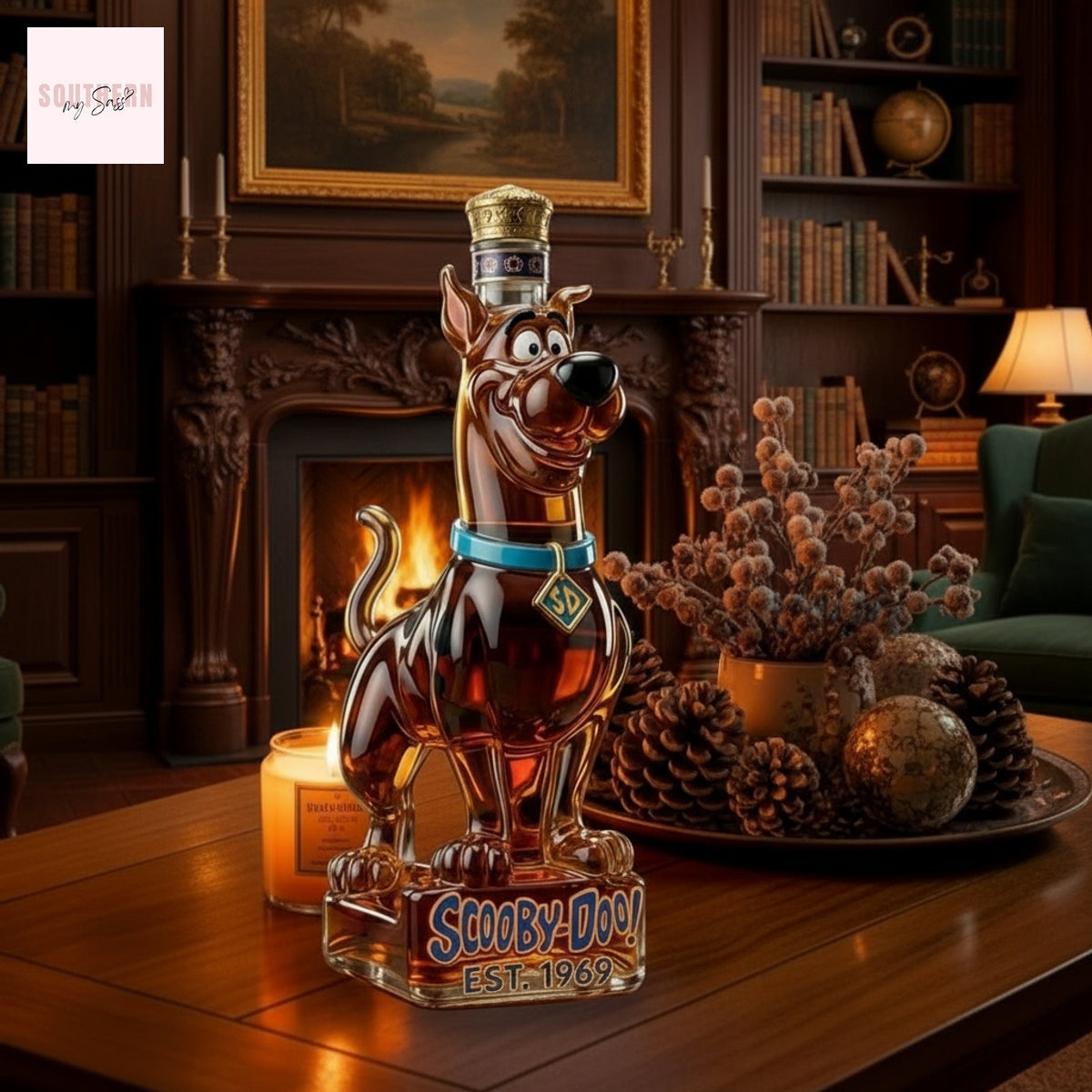 Scooby-Doo EST 1969 Collectible Character Whiskey Bottle