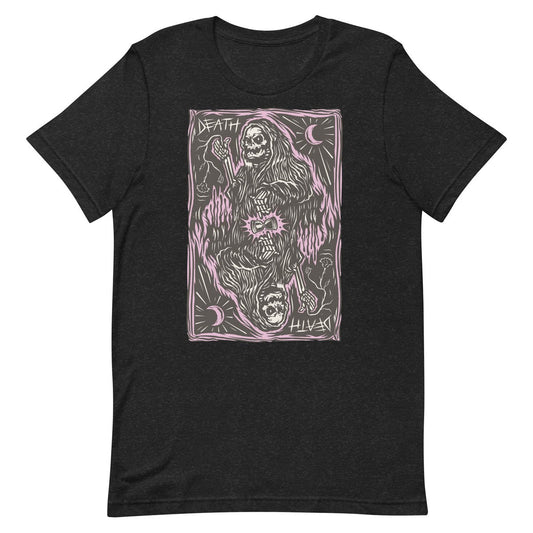 Skeleton Death Tarot Card Unisex T-shirt