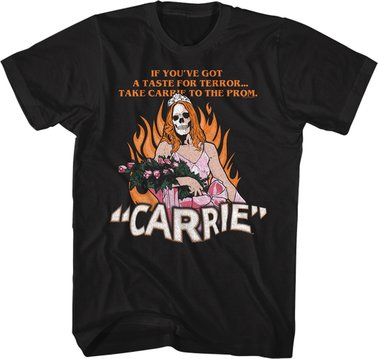 Skull Prom Queen Carrie T-Shirt
