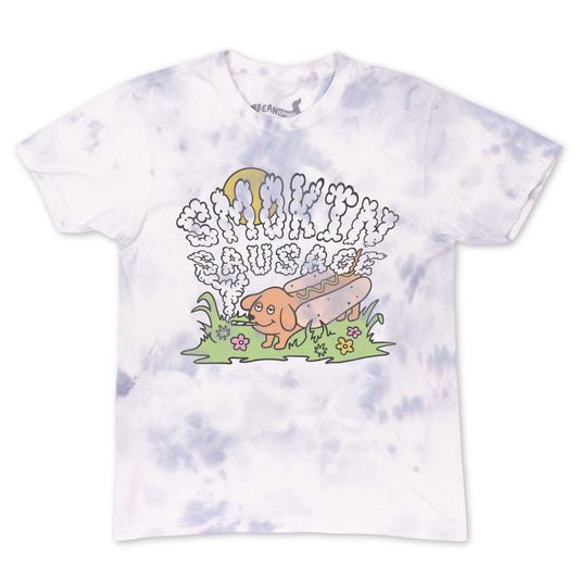 smokin' sausage unisex tee | tie-dye