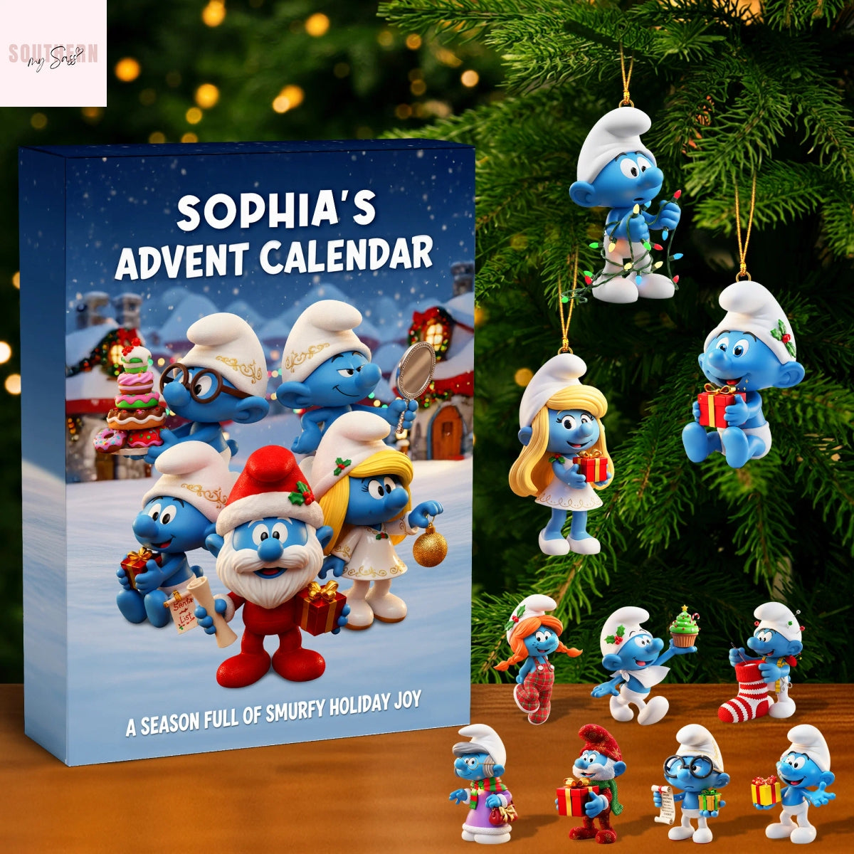 Sophia Advent Calendar 2025 A Season Full Of Smurfy Holiday Joy