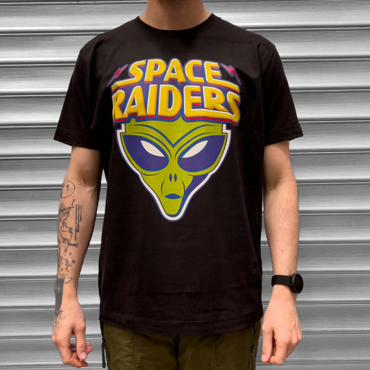 **SALE** Space Raiders 80s Mens T Shirt
