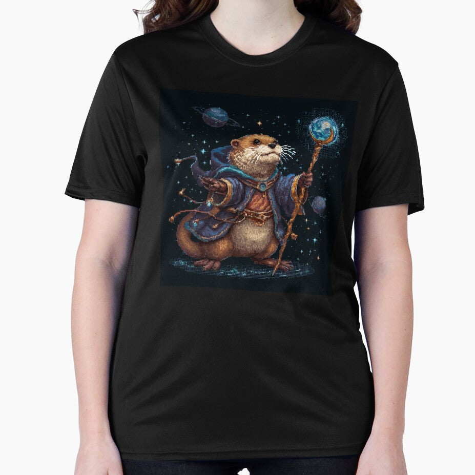 Otter Wizard Pixel Art by Kaos-Bit